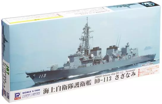 Pit Lord Pit Road 1/700 Эсминец морских сил самообороны DD-113 Sazanami Пластиковая модель