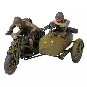 Pit Road 1/35 Мотоцикл Японской армии Тип 97 с коляской Rikuo с фототравлением