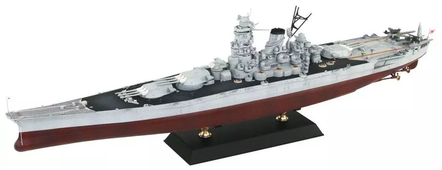 Pit Road Skywave Series Japanese Navy Battleship Musashi Battle of Leyte Gulf Plastic Model W201 1/700