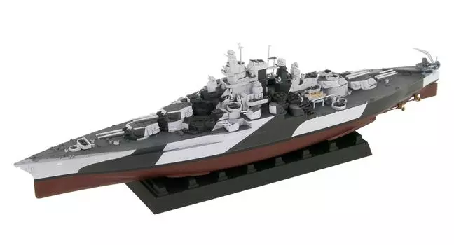 Пластиковая модель линкора ВМС США «Теннесси» серии Pit Road Skywave, 1944 г., W202, 1/700, BB-43
