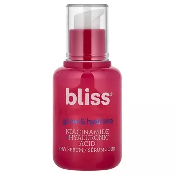 Питательная дневная сыворотка Bliss, Glow & Hydrate, 30 мл (1 жидкая унция)