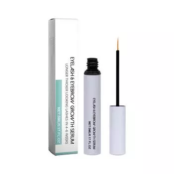 Питательная и увлажняющая густая и сильная блестящая тушь для ресниц, способствующая росту ресниц, улучшает редкие ресницы, 5 мл белый