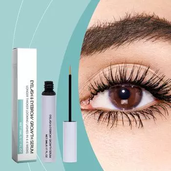 Питательная и увлажняющая тушь для ресниц, густая и сильная, блестящая, способствует росту ресниц, улучшает редкие ресницы, 5 мл One size белый
