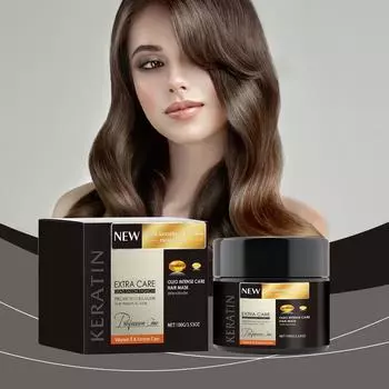 Питательная и восстанавливающая маска для волос Восстанавливает волосы, делая их естественными, гладкими и увлажняющими Кератиновая маска для волос One Size