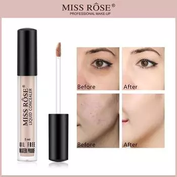 Питательная и восстанавливающая основа Miss Rose — бестселлер Champion Concealer, идеально маскирующий пятна от прыщей на лице