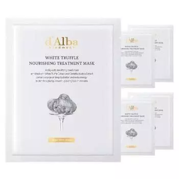 Питательная лечебная маска Dalba White Truffle 25 мл 5 упаковок, 1 упаковка