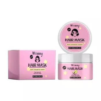 Питательная маска для волос Pear Nourishing Hair Mask Features Для сияющих, крепких и гладких волос - Уход за вьющимися и секущимися кончиками100 мл One Size розовый