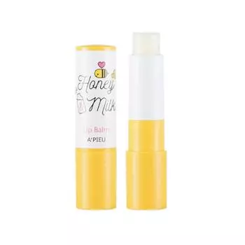 Питательный бальзам для губ A PIEU Honey & Milk 3,3 г