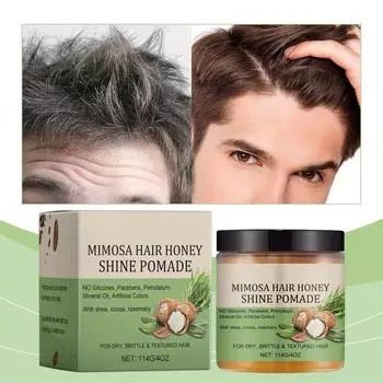 Питательный и лечебный воск для волос, гладкий уход за кончиками волос, сухой и неопрятный воск для укладки One Size