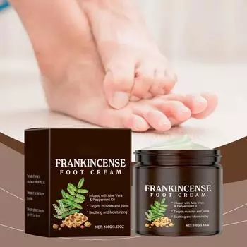 Питательный и увлажняющий крем для ног Мягко увлажняет кожу ног, очищает кутикулы и глубоко питает крем для ног коричневый