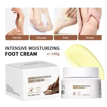 Питательный и восстанавливающий крем для ног 100 г Питательный и увлажняющий лосьон для тела