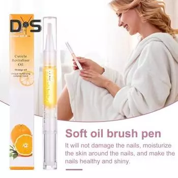 Питательный карандаш для ногтей Масло для кутикулы Смягчает и укрепляет ногти Увлажняет кожу Здоровый блестящий набор для ухода за ногтями с различными вкусами белый