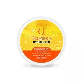 Питательный крем для лица и тела с коэнзимом Q10 DEOPROCE NATURAL SKIN COENZYME Q10 NOURISHING CREAM, 100 г,
