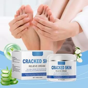 Питательный крем для локтей и ног Глубоко увлажняет и ухаживает за кожей Крем для ухода за кожей белый