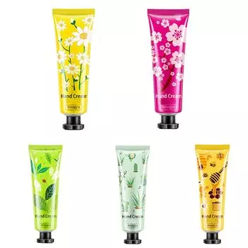 Питательный крем для рук с натуральной растительной эссенцией, увлажняющий ароматный лосьон для кожи Sakura