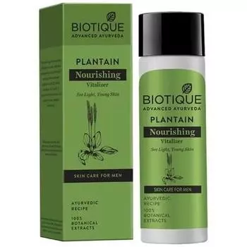 Питательный оживляющий крем для мужчин Biotique Plantain, 120 мл