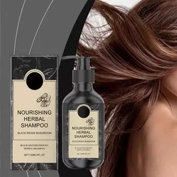 Питательный шампунь на основе трав очищает и увлажняет кожу головы, делая волосы сильными, гладкими и блестящими. One Size