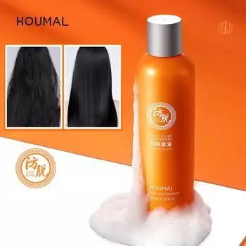 Питательный шампунь против выпадения волос. Освежающий, гладкий и шелковистый кондиционер для мужчин и женщин. Имбирный шампунь. 300ml