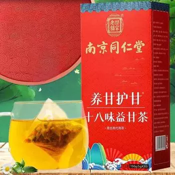 Питательный, сладкий и защитный чай Yigan Tea 18 вкусов 300 г (5г*60пакетов)
