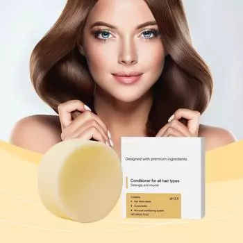 Питательный Уход Шампунь Мыло Увлажняет , Разглаживает , Улучшает Жесткую Воду , Подходит Для Твердого И Портативного One Size