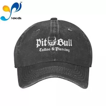 PITBULL Американский питбуль Собака 4 Джинсовая бейсболка Snapback Шляпы Осень-Лето Шапка для женщин унисекс Кепки Casquette шляпы One Size