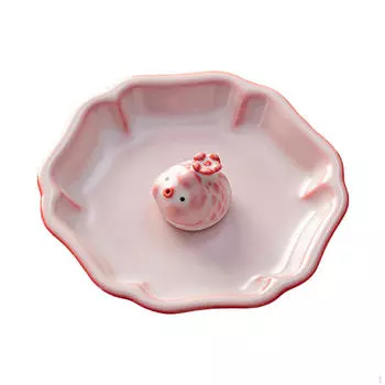 Питомец Bubble Tea для Папочки Подставка для благовоний Миниатюрная фигурка Тарелка Украшение Многоцелевое