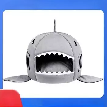 Питомник для домашних животных, питомник для акул, питомник для кошек, питомник Тедди закрытого типа для маленьких и средних собак, можно использовать для сохранения тепла в любое время года xxs15*20