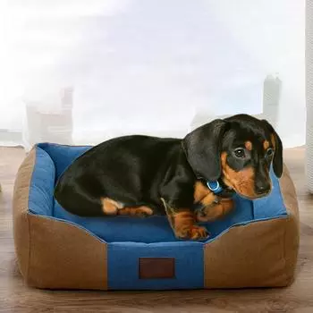 питомник с защитой от брызг. Мягкий, дышащий, съемный и моющийся коврик для сна для домашних животных.. Подходит для кошек, маленьких собак и других мелких домашних животных. S