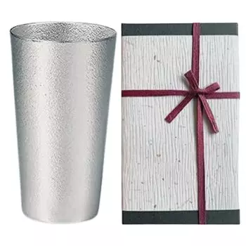 Пивная кружка Club Washi Paper Nousaku 270CC [Рабочая упаковка] серебряный