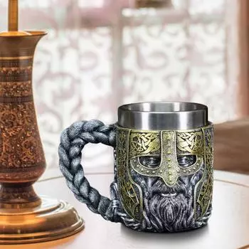 Пивная кружка, кофейная чашка, чашка для питья, чашка для чая, скульптура, украшение для дома/комнаты, подходит для фестивалей и дней рождения(емкость 450 мл) One Size