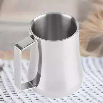 Пивная кружка, коктейльная кружка с двойными стенками, инструмент для бара, теплоизоляционный стакан, чайные чашки для ресторана, сока 400ml