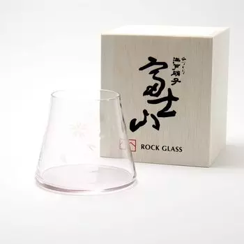 Пивной бокал Tajima Glass Pink 280 мл, предмет всемирного наследия Fuji, изготовленный вручную бокал Edo, Фудзи появляется, когда вы наливаете пиво. Бокал Hoei [В память о горе. Регистрация]