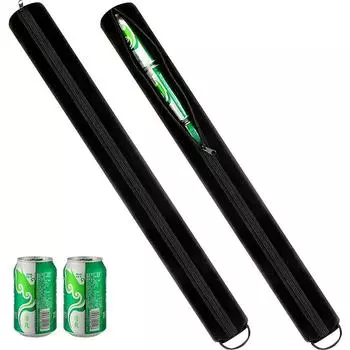 Пивные рукава для сумки для гольфа, изолированный чехол для пивных банок на 6 банок с регулируемым плечевым ремнем, сохраняет напитки холодными в течение нескольких часов