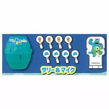 Pixar character Crisis Ippatsu Sally Gacha Gacha Capsule Toy pounding! [6. & Mike] (single item)