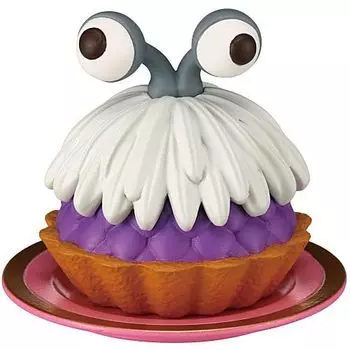 PIXAR Characters Sweets Mascot Boo Purple Sweet Potato Gacha Gacha Capsule Toy Yummy! [4. Tart] (single item)