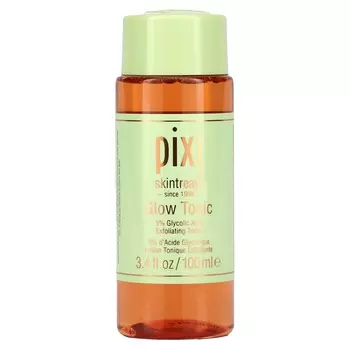 Pixi Beauty, Skin Treats, Glow Tonic, Exfoliating Toner, For All Skin Types, 3.4 fl oz (100 ml)