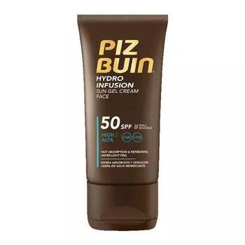Piz Buin Hydro Infusion Солнцезащитный гель-крем для лица Spf50 50мл