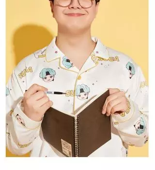 Пижама BTS TinyTAN — большой тип лица (SUGA)