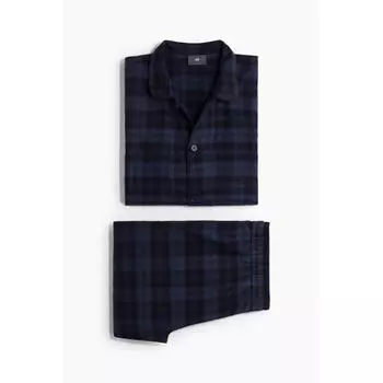 Пижама HM FlannelMas Navy Blue XS
