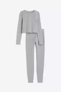 Пижама из вафельного хлопка