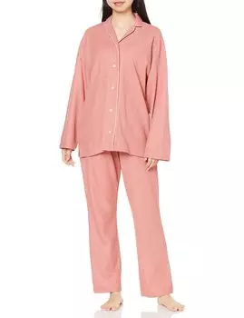 Пижама kaimin navi Temperature Control Outlast Mesh с длинным рукавом и длинными брюками Pink M [Gunze] Женская розовый