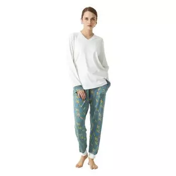 Пижама с длинным рукавом JJBDP0601 женщина L синий