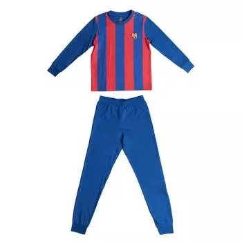 Пижама с длинными рукавами для мальчиков FC Barcelona 232019 3/4 AOS синий