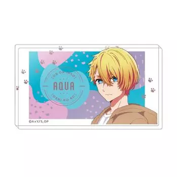Пижама с изображением животных из акрилового блока Xebec W85 x H48 x D8 мм, акрил [Oshinoko] Ver. К:Аква прибл.