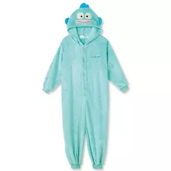 Пижама Sanrio Kids Room Hangyodon [Takihyo] Топы, Кигуруми, Размер, Одежда, Пижамы, Домашняя одежда, С капюшоном, Флис, Пушистый, Костюм, Косплей, Унисекс,