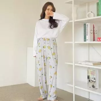 Пижамные штаны унисекс Kakao Friends Ultra Span, лучший персонаж Кореи