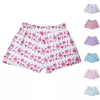 Пижамные штаны в стиле аниме, повседневные брюки с эластичной резинкой на талии, удобные прямые свободные брюки для йоги L