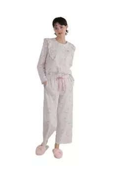 Пижамный комплект Air Knit Cat Setup Pink [Narue] женский розовый