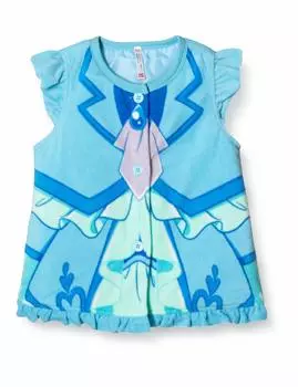Пижамный комплект Healing Good PreCure C Transformation Vest 531 2528217 для девочек, разноцветный, Япония, 100 см, японский размер [Bandai] (эквивалент 100)