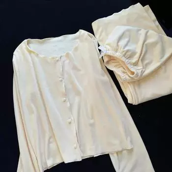 Пижамный комплект из 3 предметов в стиле «милая принцесса», бархатная пижама для дома, одежда для отдыха на осень-зиму, двусторонний велюровый брючный костюм M